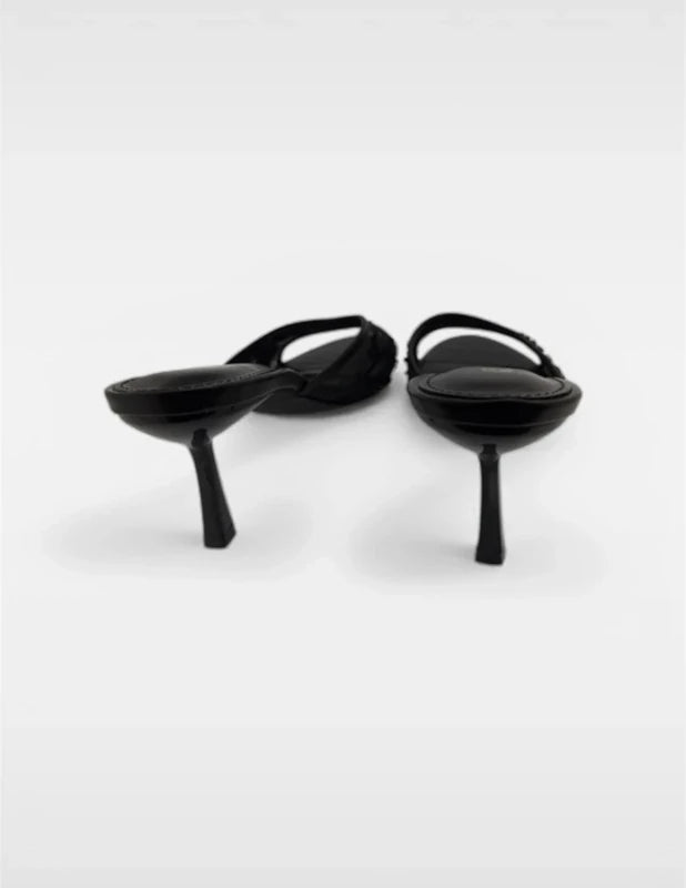 Mules Élégance Noire – Chic & Intemporelles