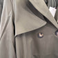 Trench Berii - Manteau Élégant Noir avec Col Structuré et Double Boutonnage Classique pour Femme Taille S à XL