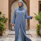 Abaya Alya Élégance Royale – Raffinement & Prestige