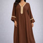Abaya fluide et légère– Taille unique du 34 au 50/52