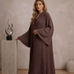 Robe Longue Plissée Effet Papillon : L'Élégance Fluide pour Toutes les Silhouettes