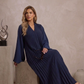 Robe Longue Plissée Effet Papillon : L'Élégance Fluide pour Toutes les Silhouettes