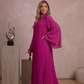 Robe Longue Plissée Effet Papillon : L'Élégance Fluide pour Toutes les Silhouettes