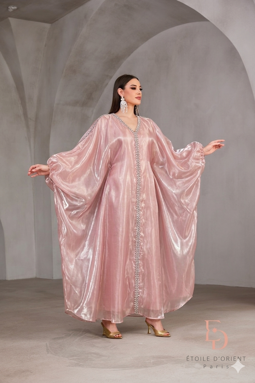 Robe Abaya Perla — L’éclat de l’élégance intemporelle