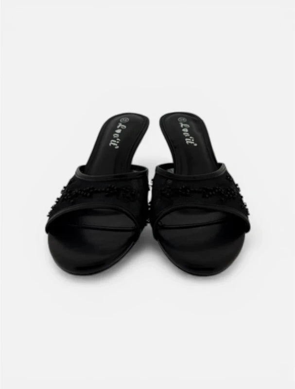 Mules Élégance Noire – Chic & Intemporelles