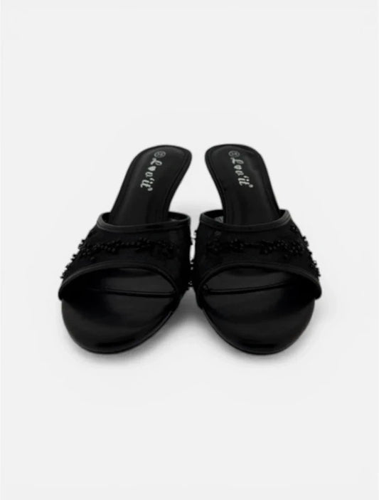 Mules Élégance Noire – Chic & Intemporelles