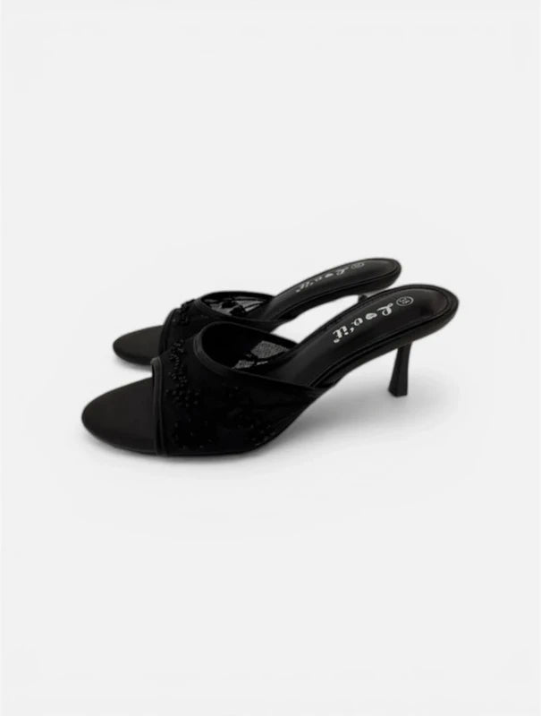 Mules Élégance Noire – Chic & Intemporelles