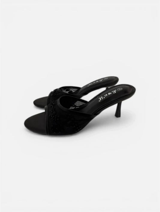Mules Élégance Noire – Chic & Intemporelles
